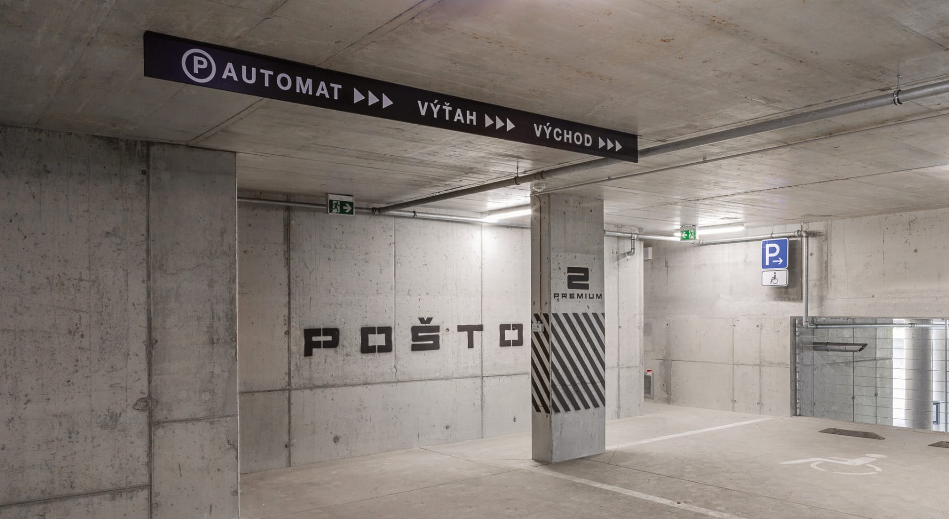 Parkovací dom Poštová, Nordcity Žilina, developer Reinoo a.s. Žilina