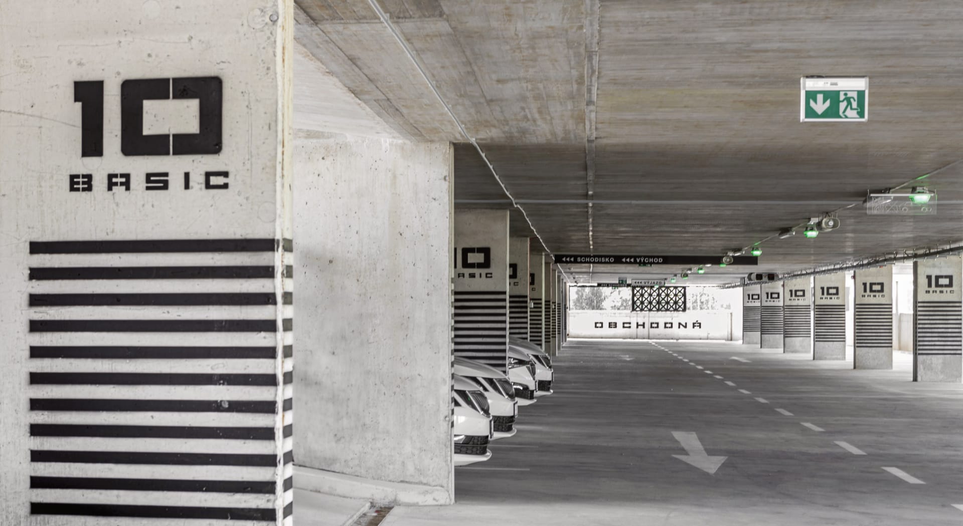 Parkovací dom Poštová, Nordcity Žilina, developer Reinoo a.s. Žilina